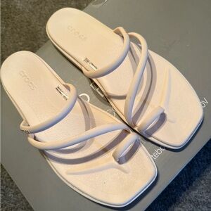 Crocs Women's Cream Sandals